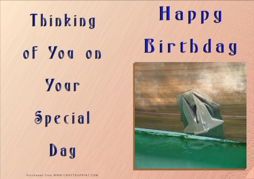 NCJP - Happy Birthday - Boats