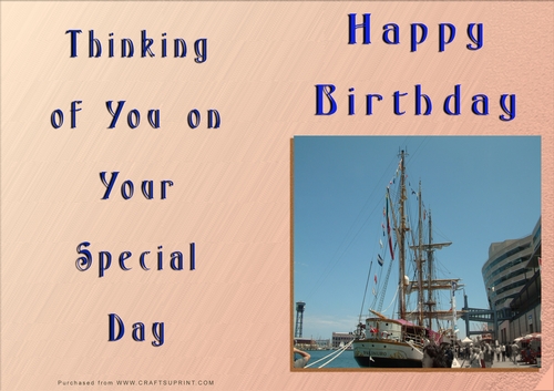 NCJP - Happy Birthday - Boats