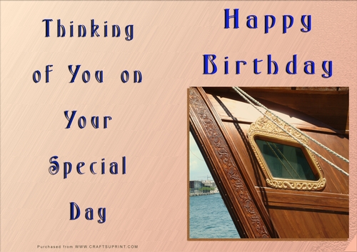 NCJP - Happy Birthday - Boats