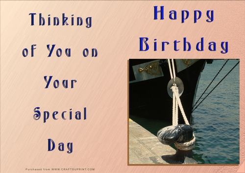 NCJP - Happy Birthday - Boats