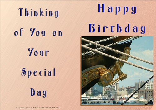 NCJP - Happy Birthday - Boats