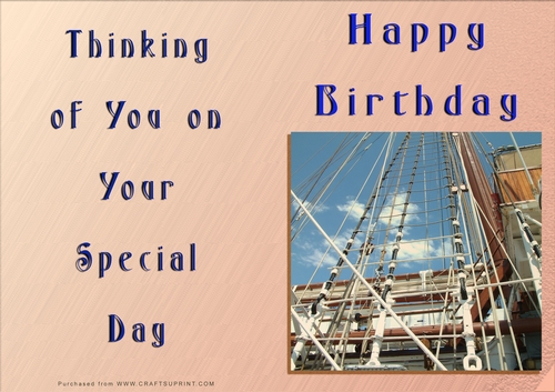 NCJP - Happy Birthday - Boats