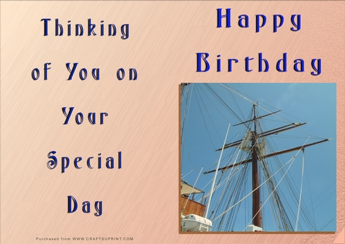 NCJP - Happy Birthday - Boats