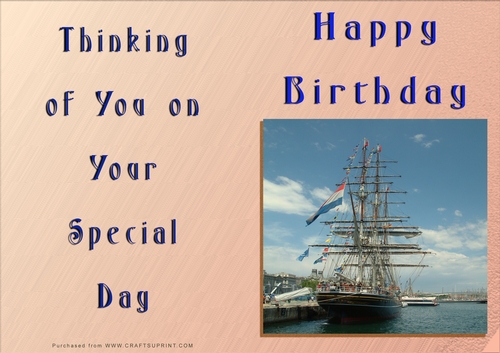NCJP - Happy Birthday - Boats
