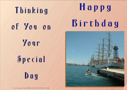 NCJP - Happy Birthday - Boats