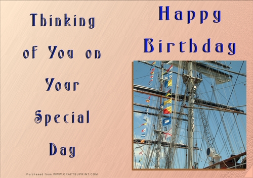 NCJP - Happy Birthday - Boats