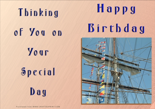 NCJP - Happy Birthday - Boats