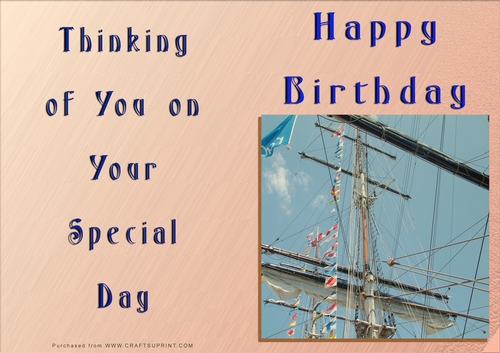 NCJP - Happy Birthday - Boats