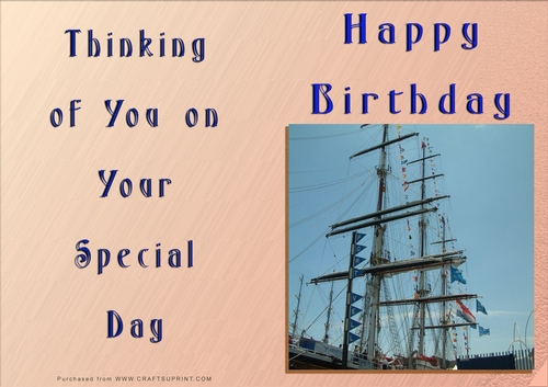 NCJP - Happy Birthday - Boats