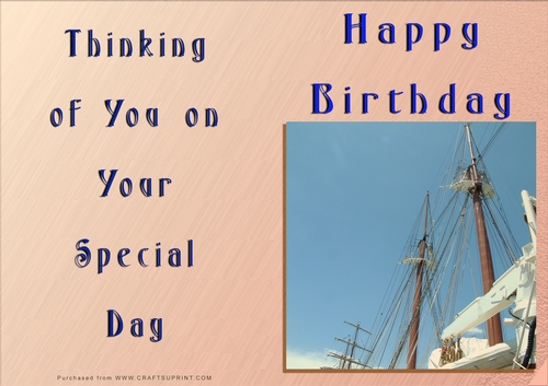 NCJP - Happy Birthday - Boats