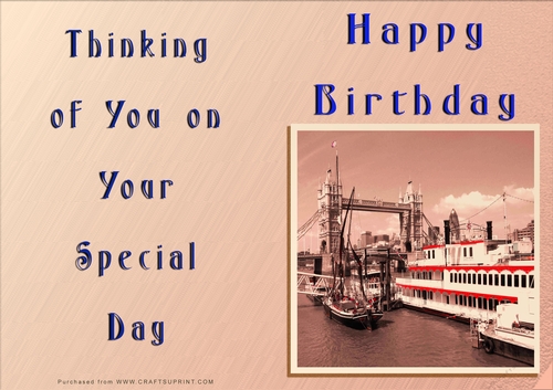 NCJP - Happy Birthday - Boats