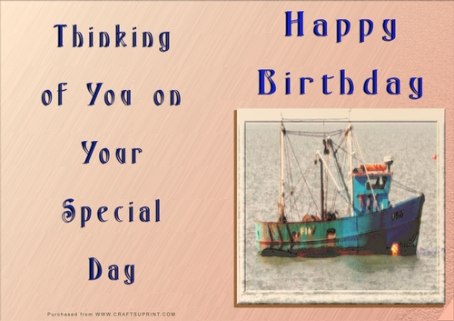 NCJP - Happy Birthday - Boats