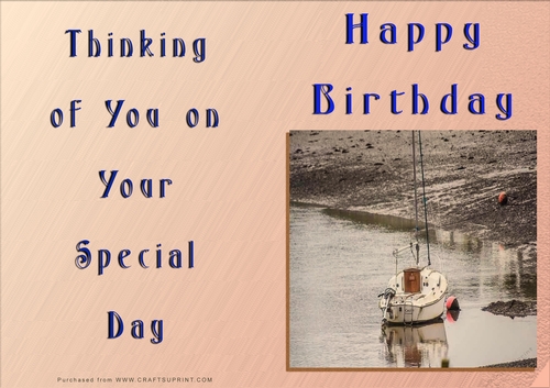NCJP - Happy Birthday - Boats