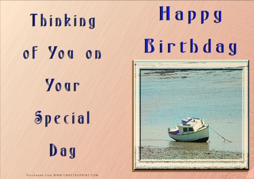 NCJP - Happy Birthday - Boats