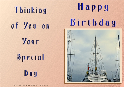 NCJP - Happy Birthday - Boats