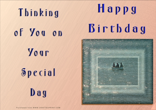 NCJP - Happy Birthday - Boats
