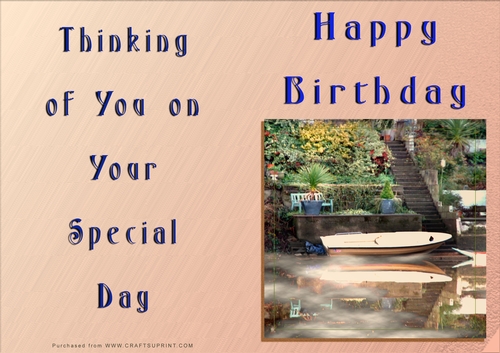 NCJP - Happy Birthday - Boats