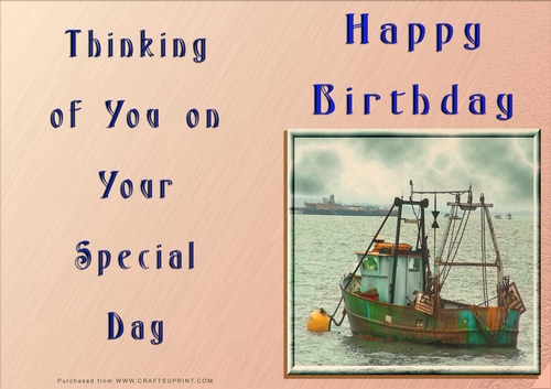 NCJP - Happy Birthday - Boats