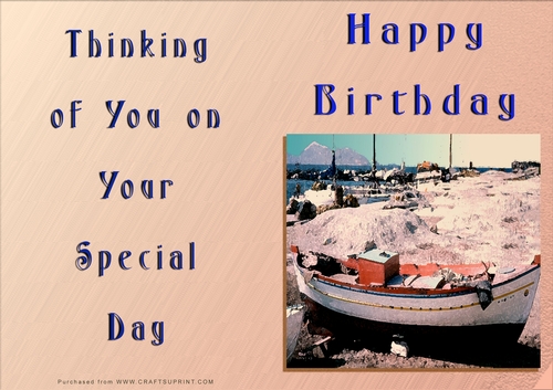NCJP - Happy Birthday - Boats
