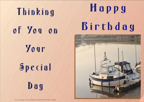 NCJP - Happy Birthday - Boats