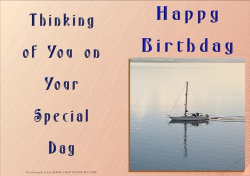 NCJP - Happy Birthday - Boats