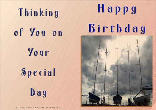 NCJP - Happy Birthday - Boats