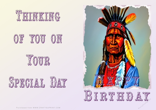 NCJP - Happy Birthday - Cowboys and Indians
