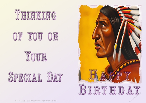 NCJP - Happy Birthday - Cowboys and Indians