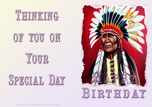 NCJP - Happy Birthday - Cowboys and Indians