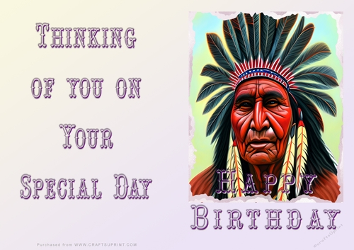 NCJP - Happy Birthday - Cowboys and Indians