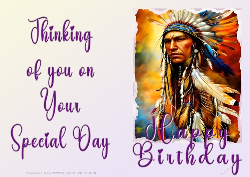 NCJP - Happy Birthday - Cowboys and Indians