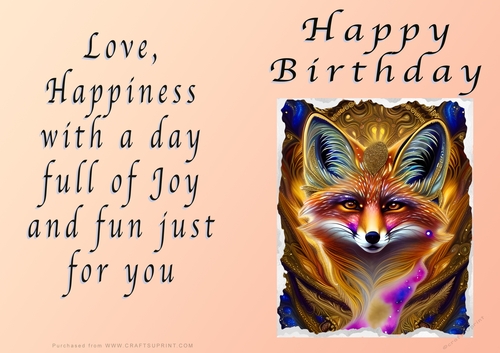 NCJP - Birthday Fantasy Fox