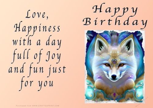 NCJP - Birthday Fantasy Fox