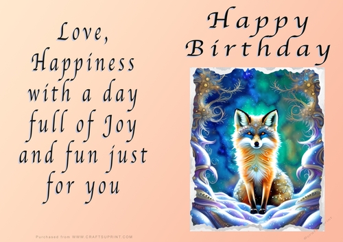NCJP - Birthday Fantasy Fox