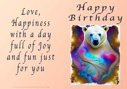 NCJP - Birthday Fantasy Bear