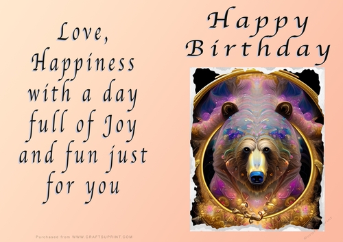 NCJP - Birthday Fantasy Bear