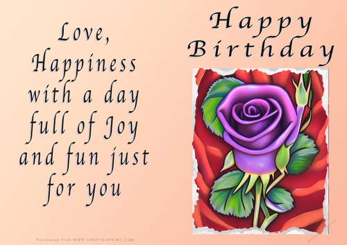NCJP - Birthday Fantasy Rose