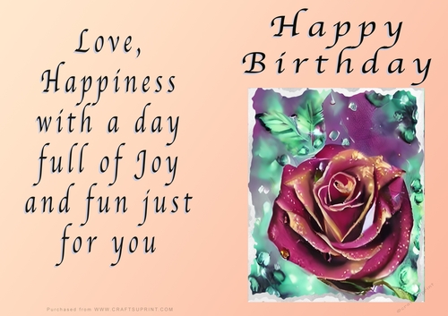 NCJP - Birthday Fantasy Rose
