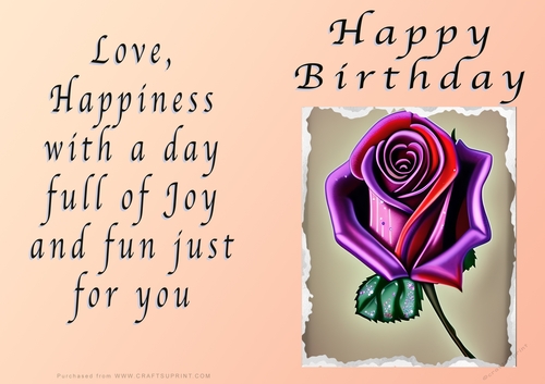 NCJP - Birthday Fantasy Rose