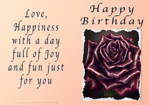 NCJP - Birthday Fantasy Rose