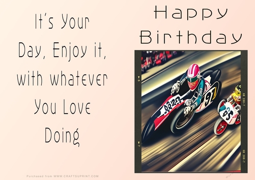 NCJP - Birthday Fantasy Motorcycle racing and cart racing