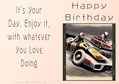 NCJP - Birthday Fantasy Motorcycle racing and cart racing