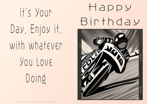 NCJP - Birthday Fantasy Motorcycle racing and Dirt Bike Racing