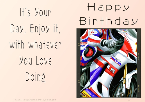 NCJP - Birthday Fantasy Motorcycle racing and Dirt Bike Racing