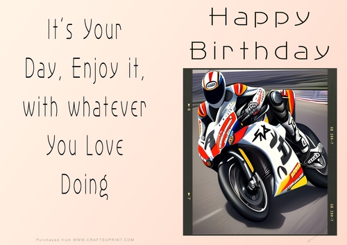 NCJP - Birthday Fantasy Motorcycle racing and Dirt Bike Racing