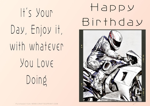 NCJP - Birthday Fantasy Motorcycle racing and Dirt Bike Racing