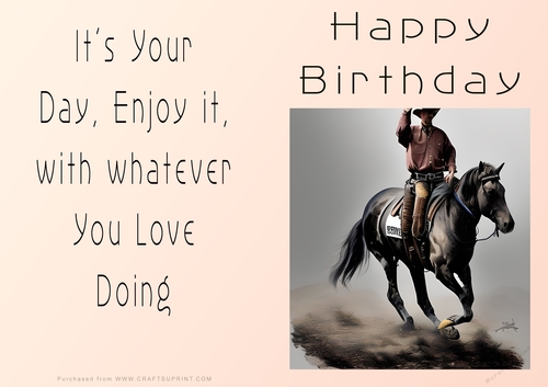 NCJP - Birthday Fantasy Cowboys