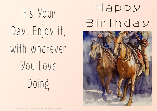 NCJP - Birthday Fantasy Cowboys