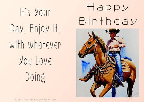 NCJP - Birthday Fantasy Cowboys