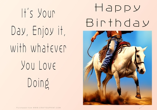 NCJP - Birthday Fantasy Cowboys